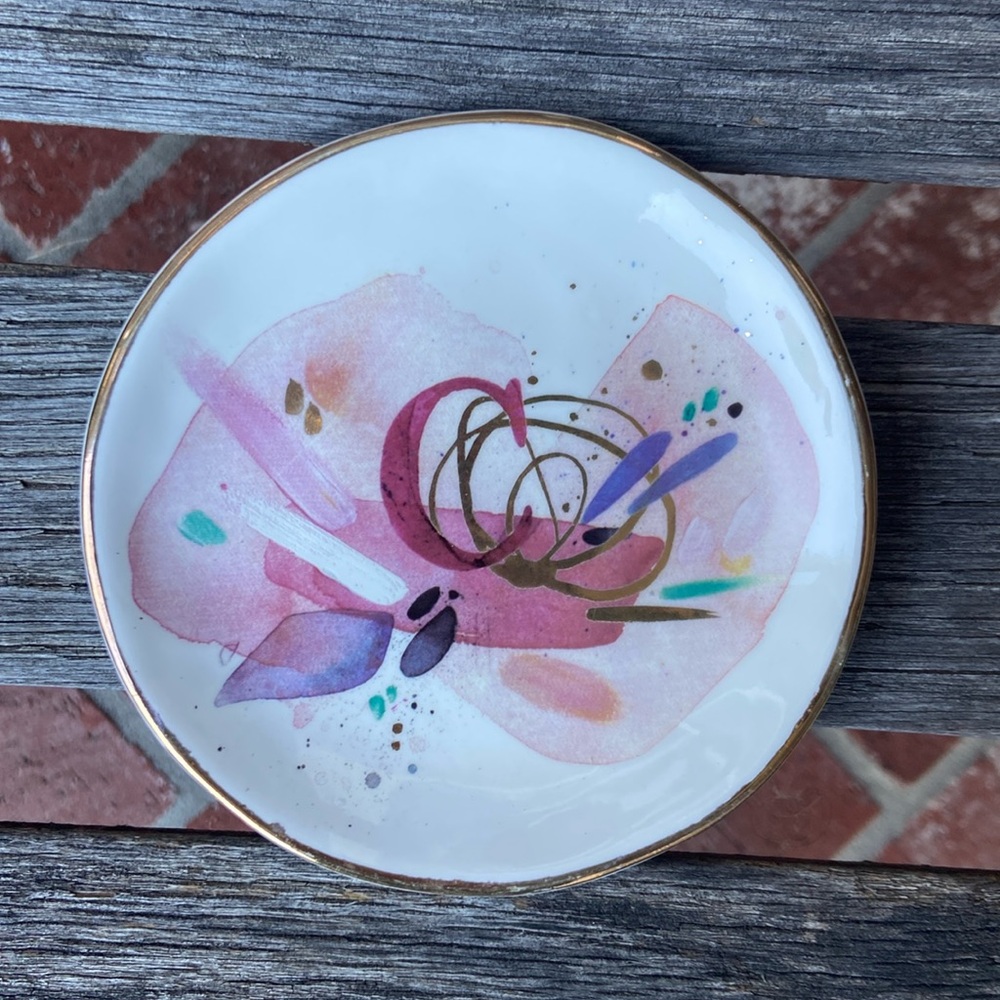 Anthropologie c trinket dish